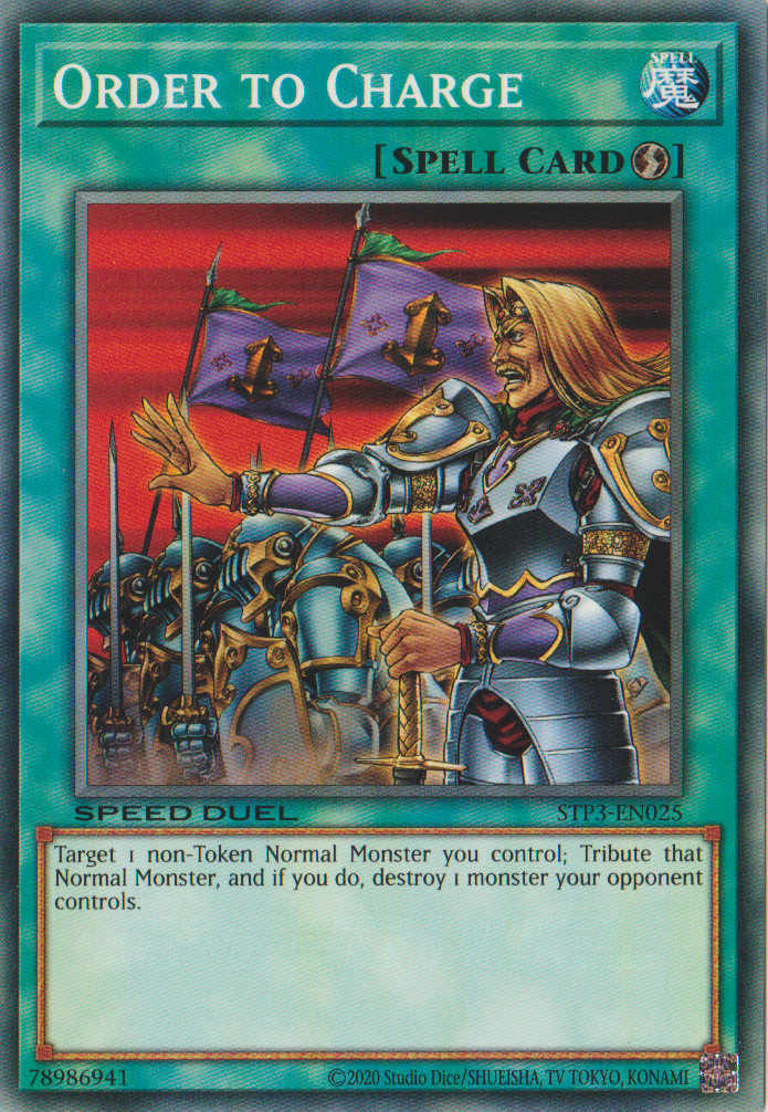 Order to Charge [STP3-EN025] Common | Good Games Morley