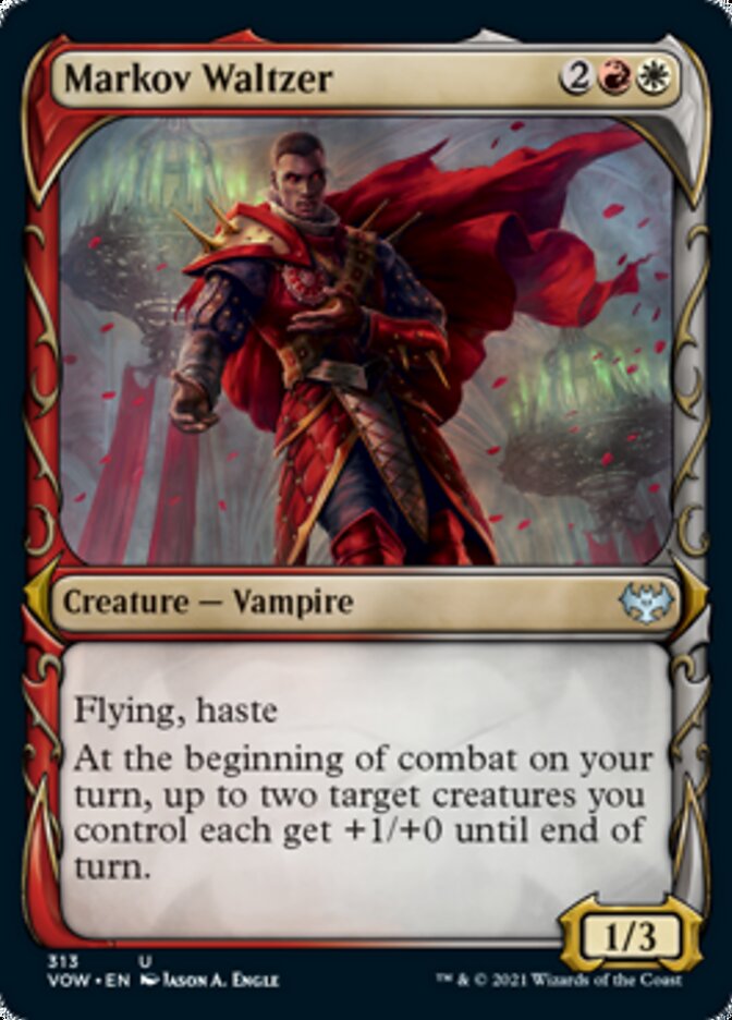 Markov Waltzer (Showcase Fang Frame) [Innistrad: Crimson Vow] | Good Games Morley