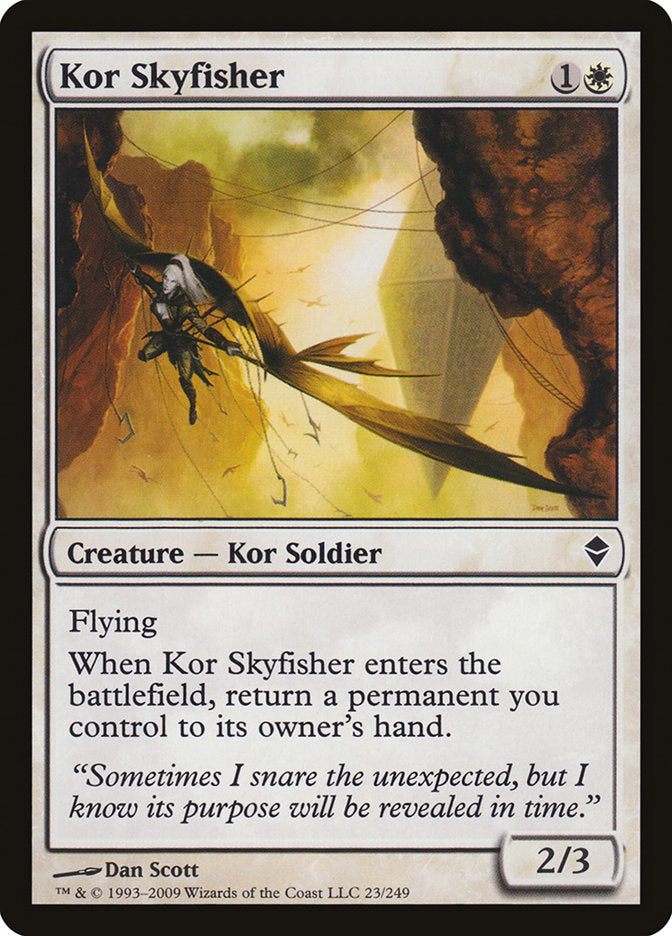 Kor Skyfisher [Zendikar] | Good Games Morley