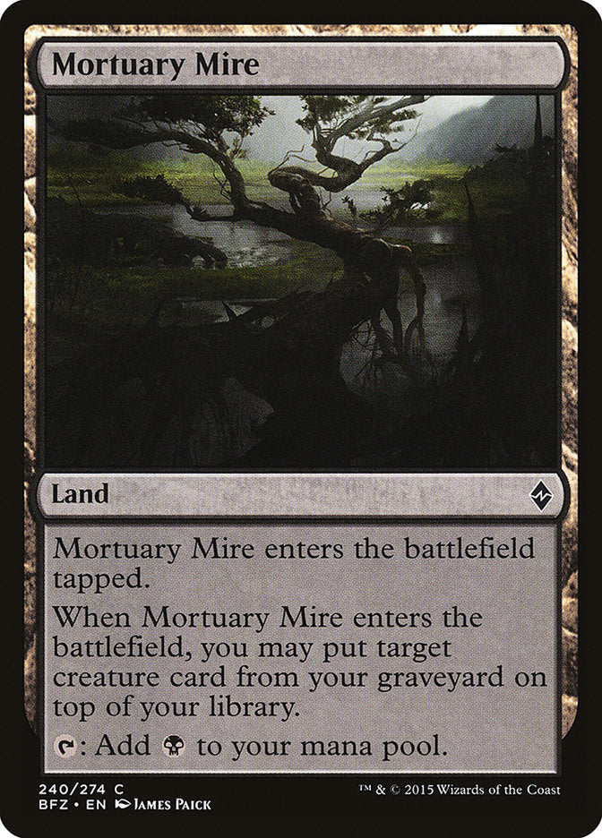 Mortuary Mire [Battle for Zendikar] | Good Games Morley