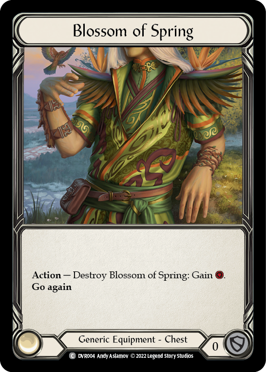 Blossom of Spring [DVR004] (Classic Battles: Rhinar vs Dorinthea)  Rainbow Foil | Good Games Morley