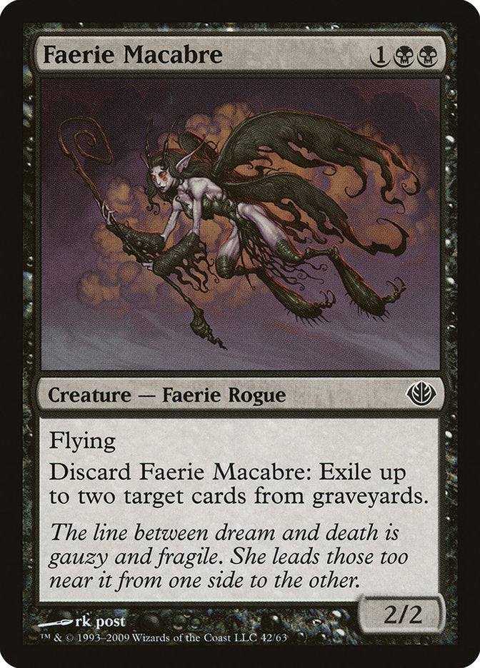 Faerie Macabre [Duel Decks: Garruk vs. Liliana] | Good Games Morley
