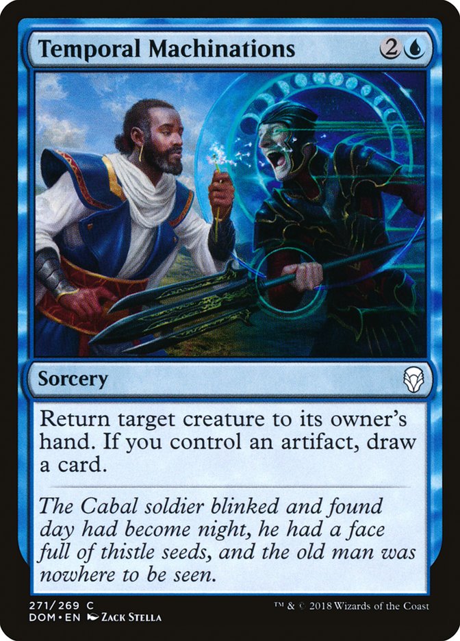 Temporal Machinations [Dominaria] | Good Games Morley