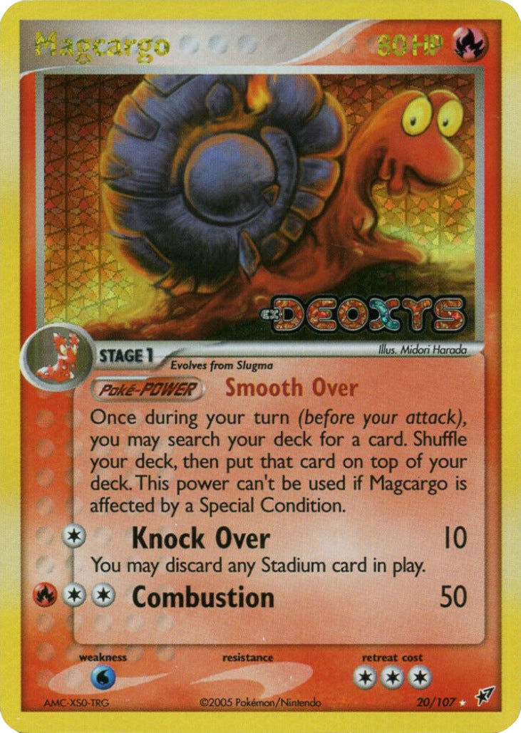 Magcargo (20/107) (Stamped) [EX: Deoxys] | Good Games Morley