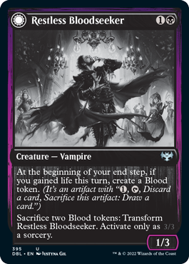 Restless Bloodseeker // Bloodsoaked Reveler [Innistrad: Double Feature] | Good Games Morley