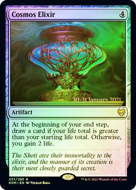 Cosmos Elixir [Kaldheim Prerelease Promos] | Good Games Morley
