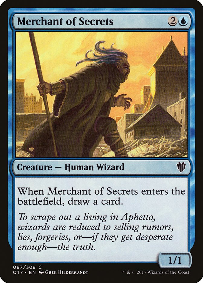 Merchant of Secrets [Commander 2017] | Good Games Morley