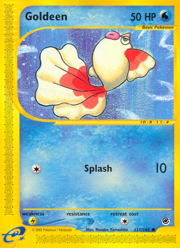 Goldeen (111/165) [Expedition: Base Set] | Good Games Morley