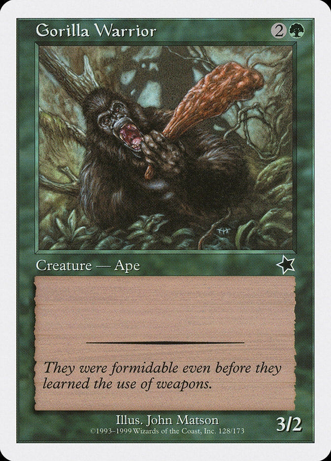 Gorilla Warrior [Starter 1999] | Good Games Morley