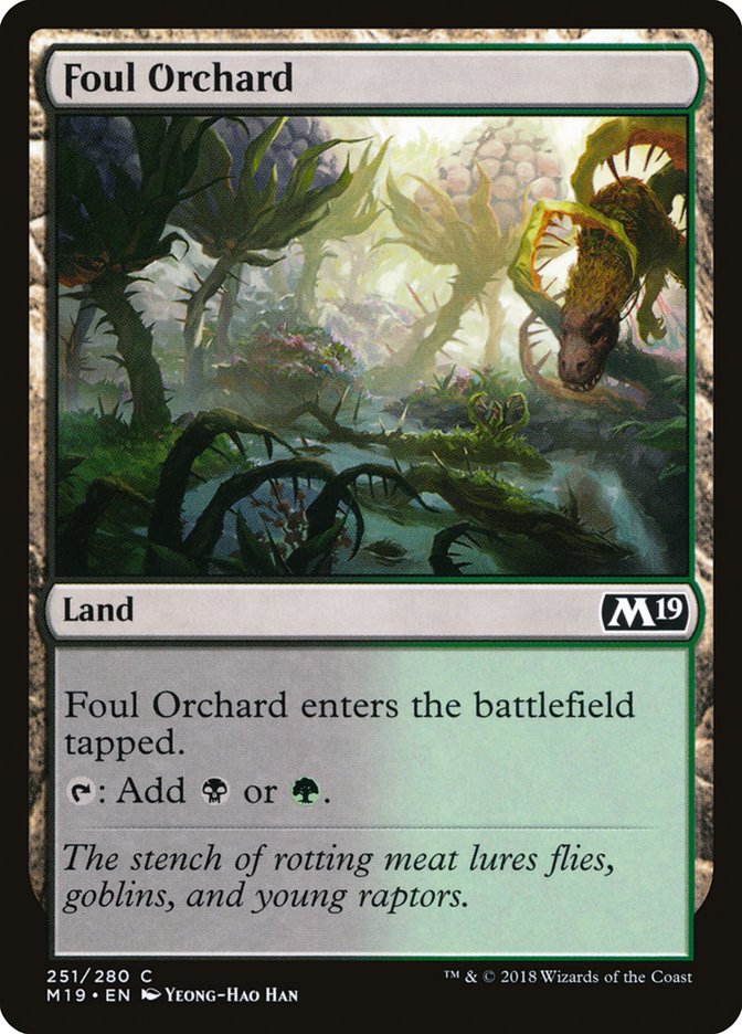 Foul Orchard [Core Set 2019] | Good Games Morley