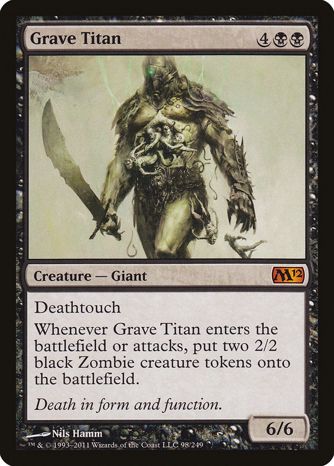 Grave Titan [Magic 2012] | Good Games Morley