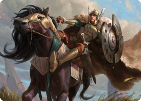 Knight of Dawn's Light Art Card [Dominaria United Art Series] | Good Games Morley
