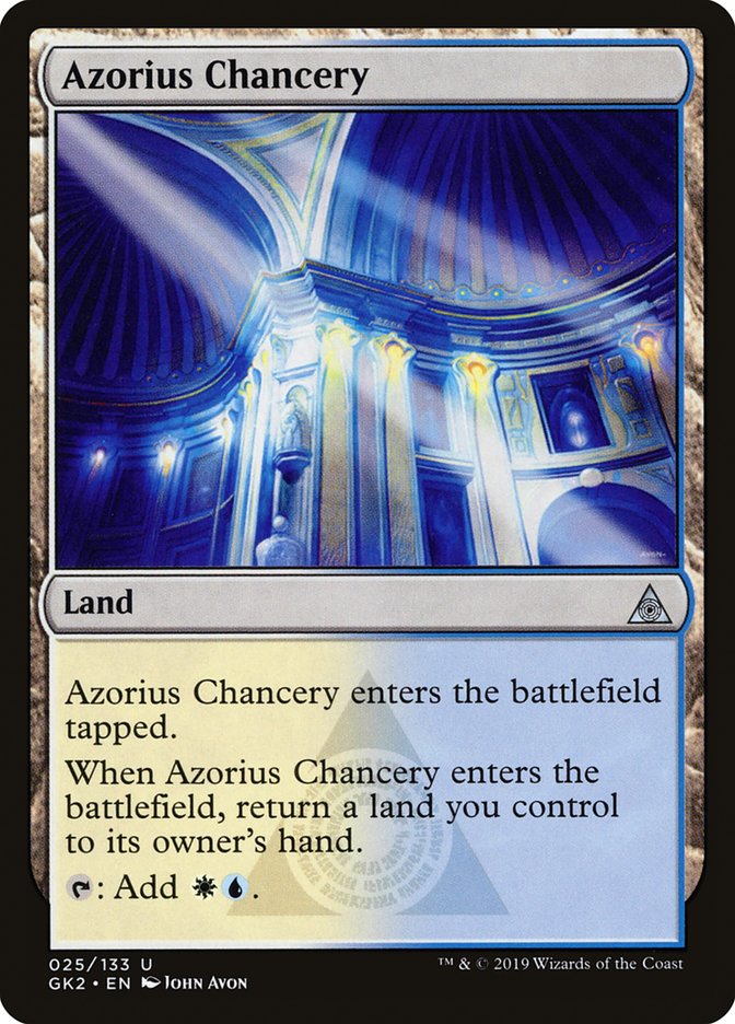 Azorius Chancery [Ravnica Allegiance Guild Kit] | Good Games Morley