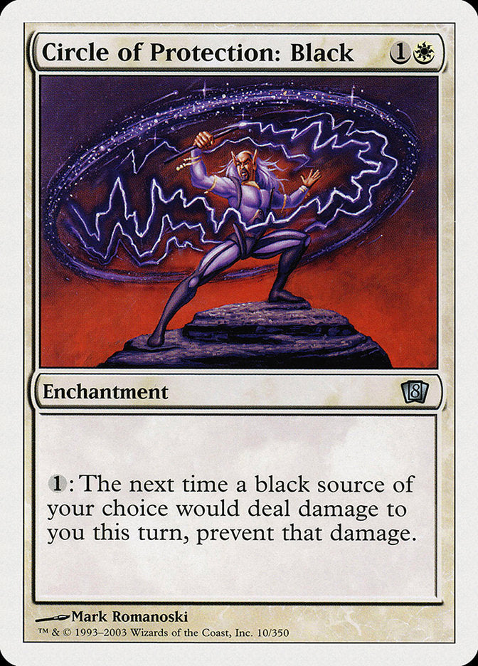 Circle of Protection: Black [Eighth Edition] | Good Games Morley