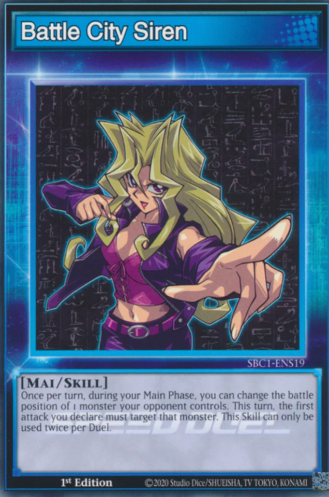 Battle City Siren [SBC1-ENS19] Common | Good Games Morley