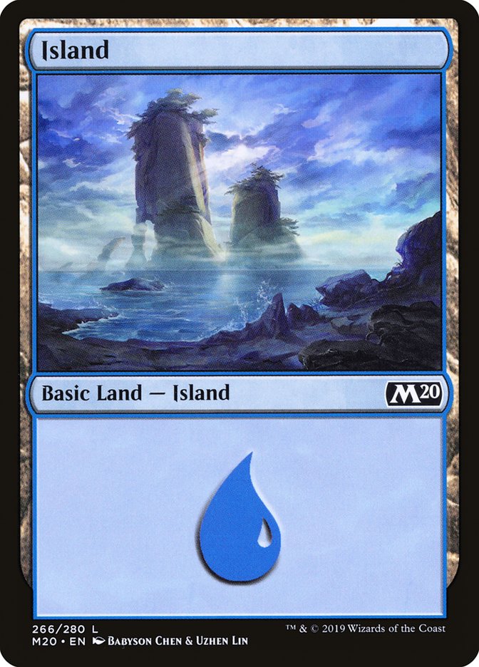 Island (266) [Core Set 2020] | Good Games Morley