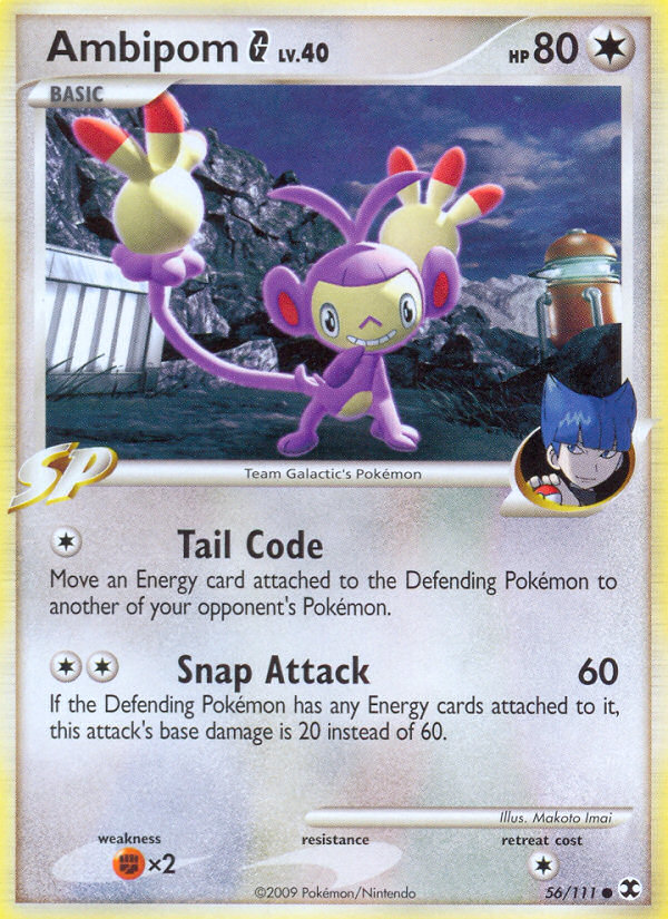 Ambipom G (56/111) [Platinum: Rising Rivals] | Good Games Morley