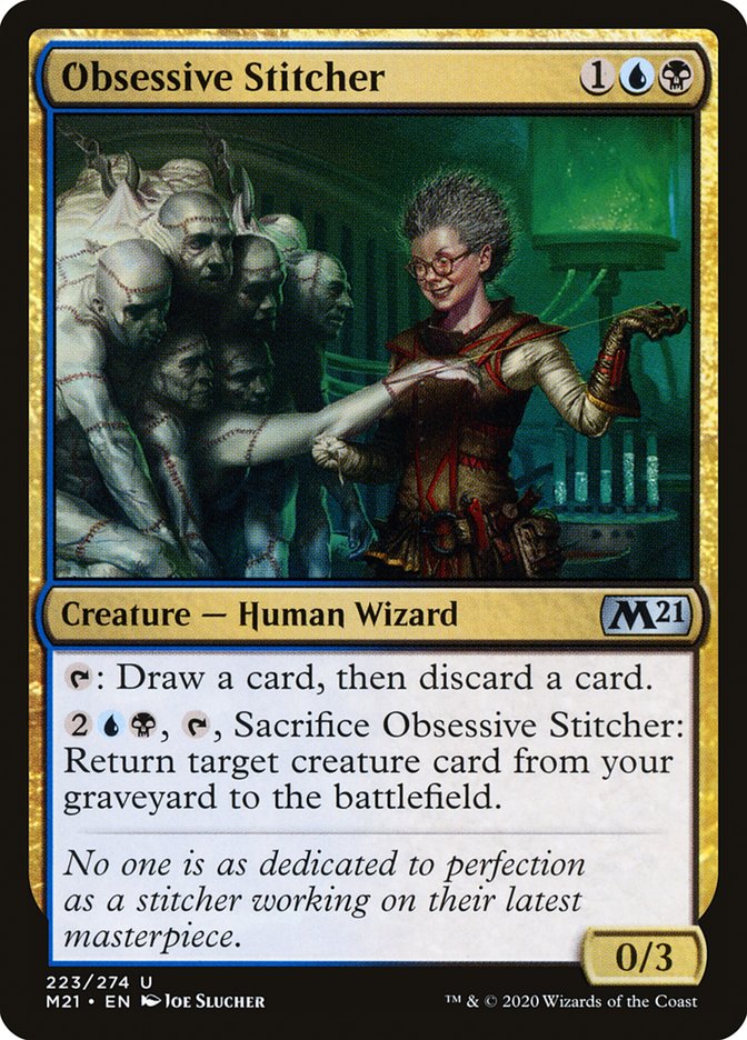 Obsessive Stitcher [Core Set 2021] | Good Games Morley