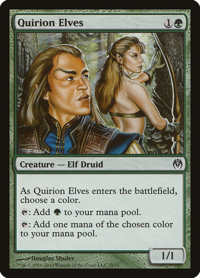 Quirion Elves [Duel Decks: Phyrexia vs. the Coalition] | Good Games Morley