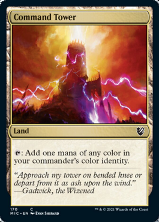 Command Tower [Innistrad: Midnight Hunt Commander] | Good Games Morley