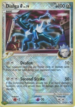 Dialga G (7/127) (League Promo) [Platinum: Base Set] | Good Games Morley