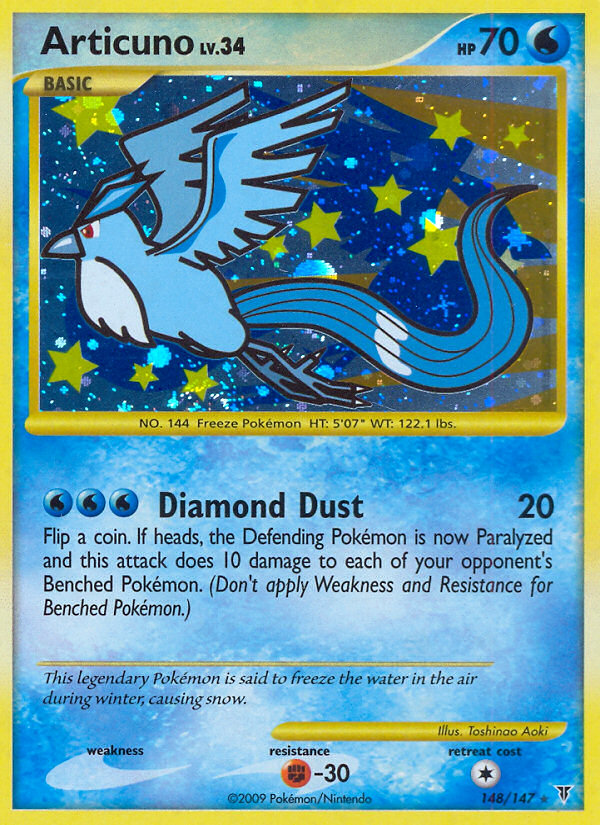 Articuno (148/147) [Platinum: Supreme Victors] | Good Games Morley