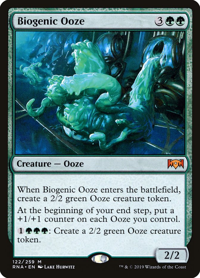 Biogenic Ooze [Ravnica Allegiance] | Good Games Morley