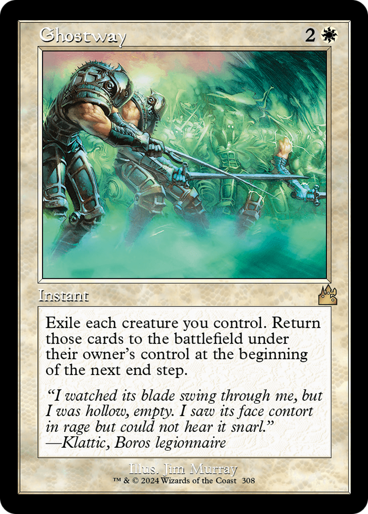 Ghostway (Retro Frame) [Ravnica Remastered] | Good Games Morley
