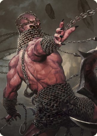 Chain Devil Art Card [Commander Legends: Battle for Baldur's Gate Art Series] | Good Games Morley