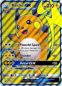 Raichu GX (SM90) (Jumbo Card) [Sun & Moon: Black Star Promos] | Good Games Morley
