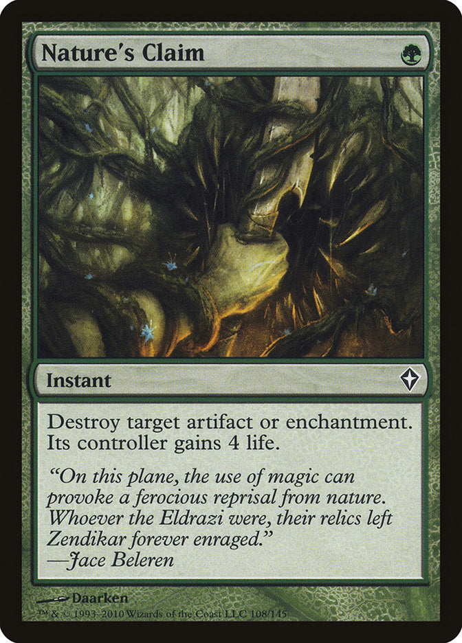 Nature's Claim [Worldwake] | Good Games Morley