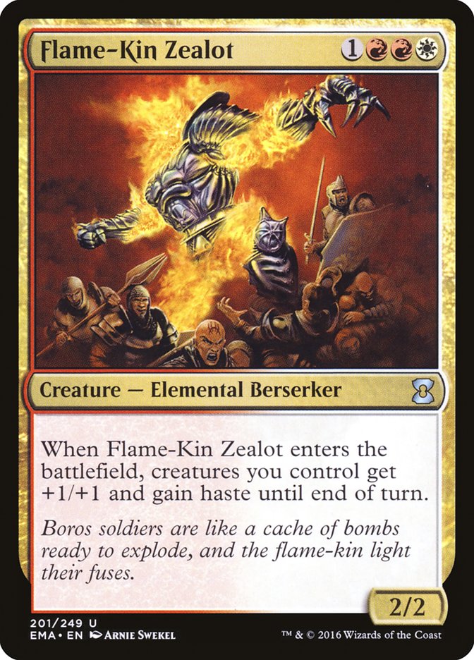 Flame-Kin Zealot [Eternal Masters] | Good Games Morley
