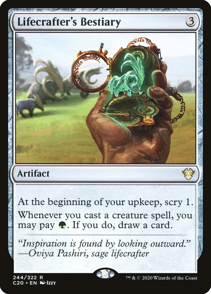 Lifecrafter's Bestiary [Commander 2020] | Good Games Morley
