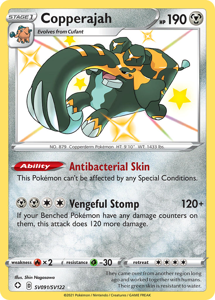 Copperajah (SV091/SV122) [Sword & Shield: Shining Fates] | Good Games Morley