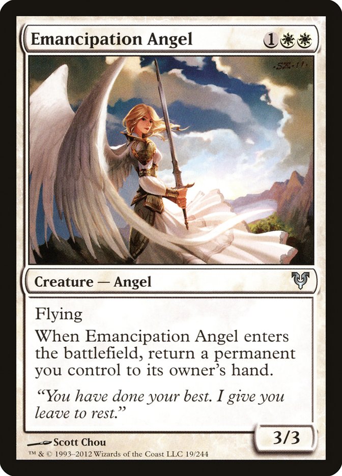 Emancipation Angel [Avacyn Restored] | Good Games Morley