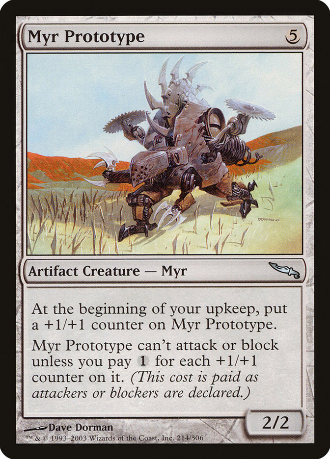 Myr Prototype [Mirrodin] | Good Games Morley
