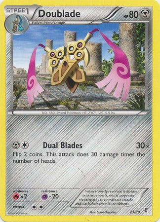 Doublade (23/30) [XY: Trainer Kit 1 - Bisharp] | Good Games Morley