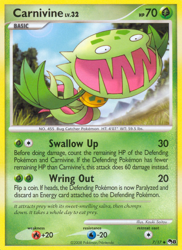 Carnivine (7/17) [POP Series 8] | Good Games Morley