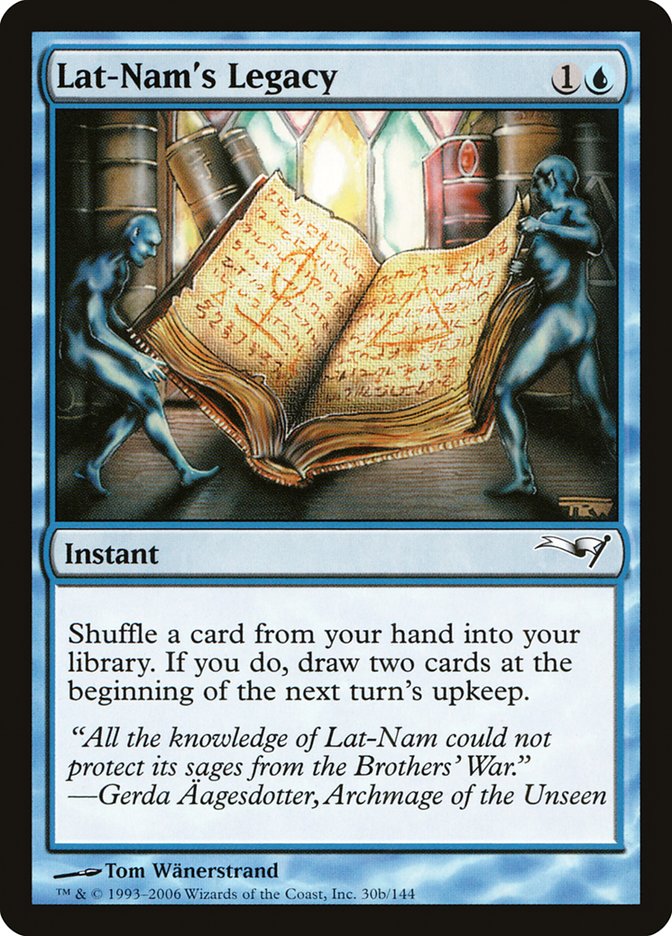 Lat-Nam's Legacy [Coldsnap Theme Decks] | Good Games Morley