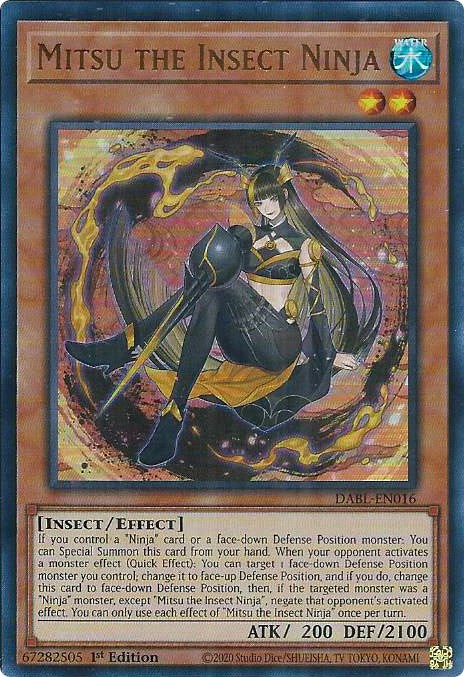 Mitsu the Insect Ninja [DABL-EN016] Ultra Rare | Good Games Morley