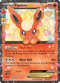 Flareon EX (RC6/RC32) [Generations: Radiant Collection] | Good Games Morley