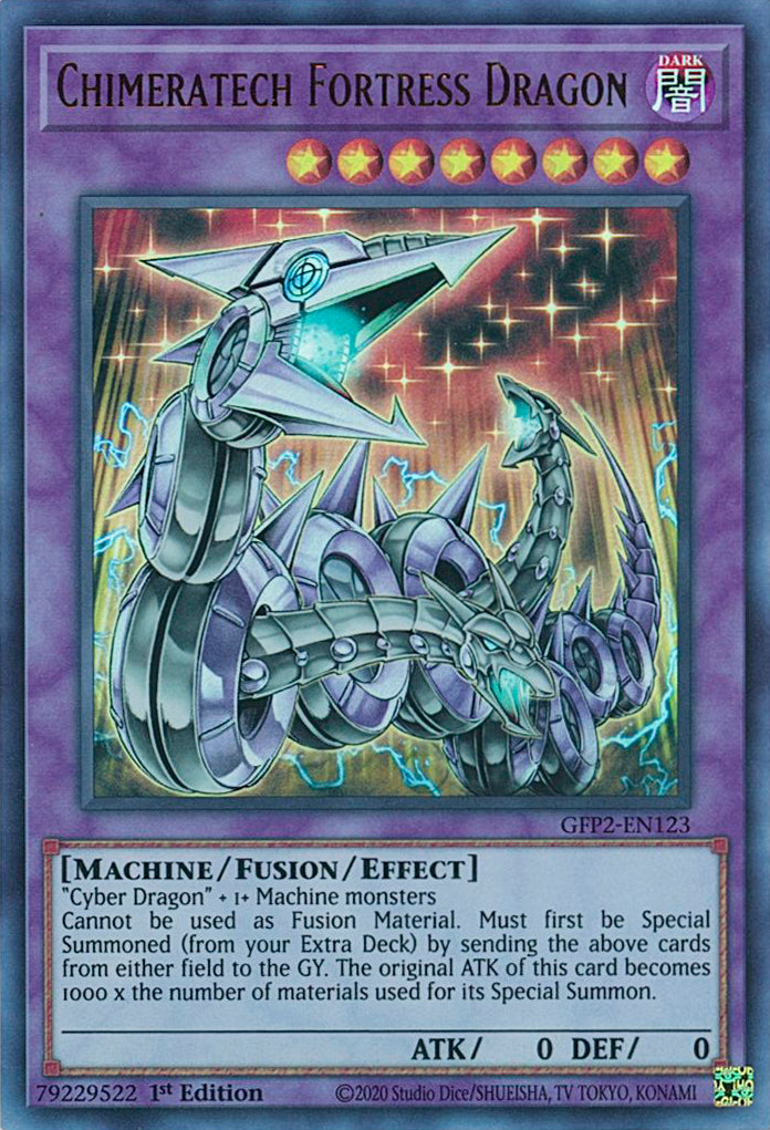 Chimeratech Fortress Dragon [GFP2-EN123] Ultra Rare | Good Games Morley