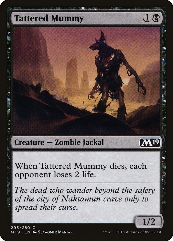 Tattered Mummy [Core Set 2019] | Good Games Morley