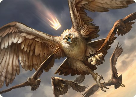Gwaihir, Greatest of the Eagles Art Card [The Lord of the Rings: Tales of Middle-earth Art Series] | Good Games Morley