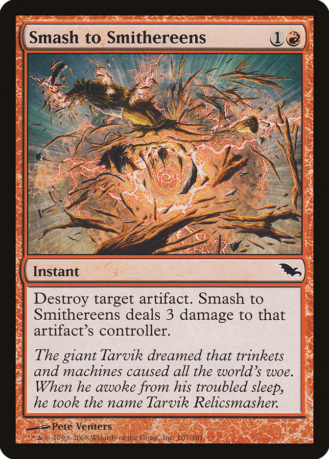 Smash to Smithereens [Shadowmoor] | Good Games Morley