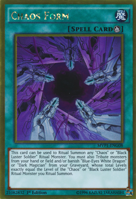 Chaos Form [MVP1-ENG08] Gold Rare | Good Games Morley