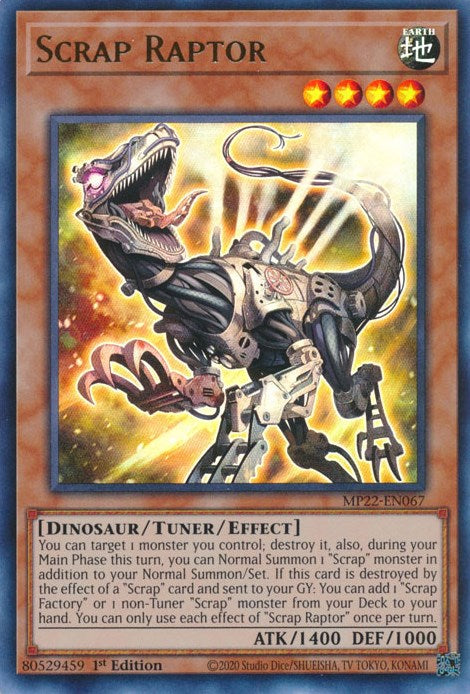 Scrap Raptor [MP22-EN067] Ultra Rare | Good Games Morley