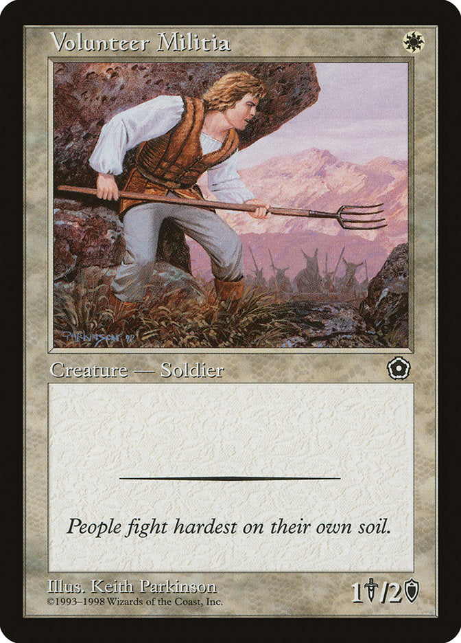 Volunteer Militia [Portal Second Age] | Good Games Morley