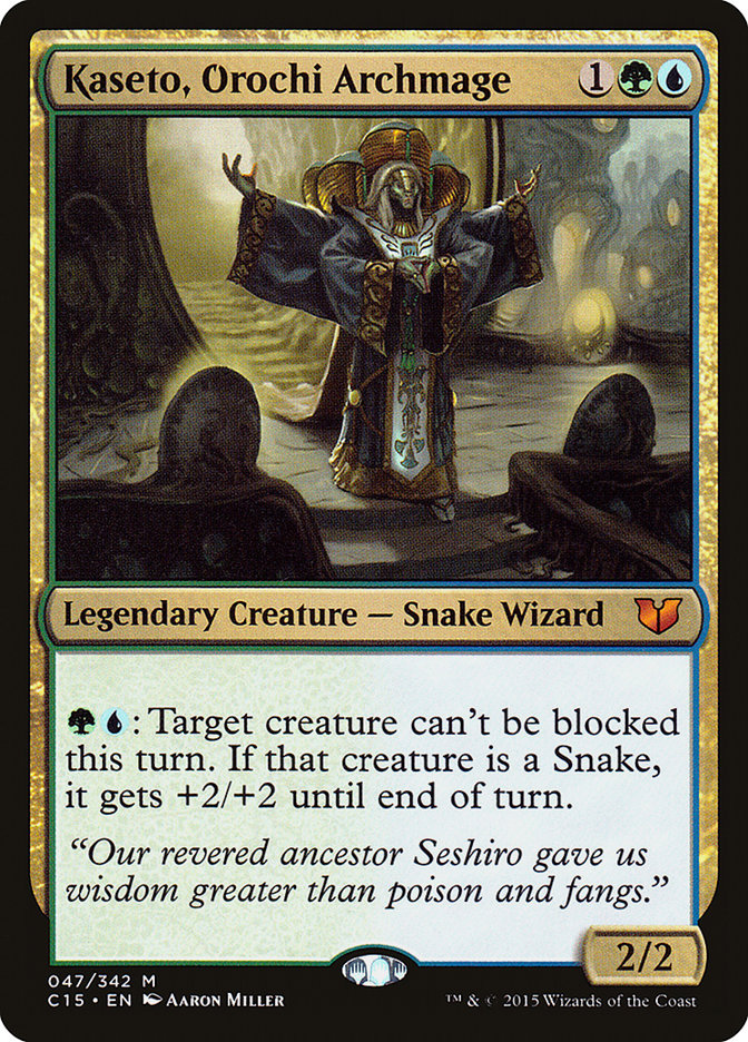 Kaseto, Orochi Archmage [Commander 2015] | Good Games Morley
