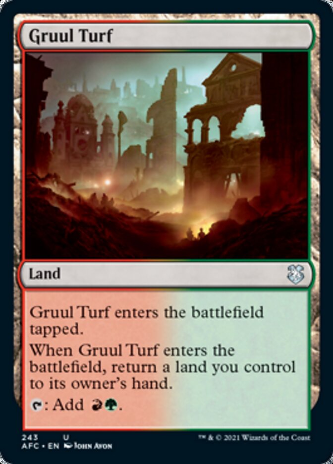 Gruul Turf [Dungeons & Dragons: Adventures in the Forgotten Realms Commander] | Good Games Morley